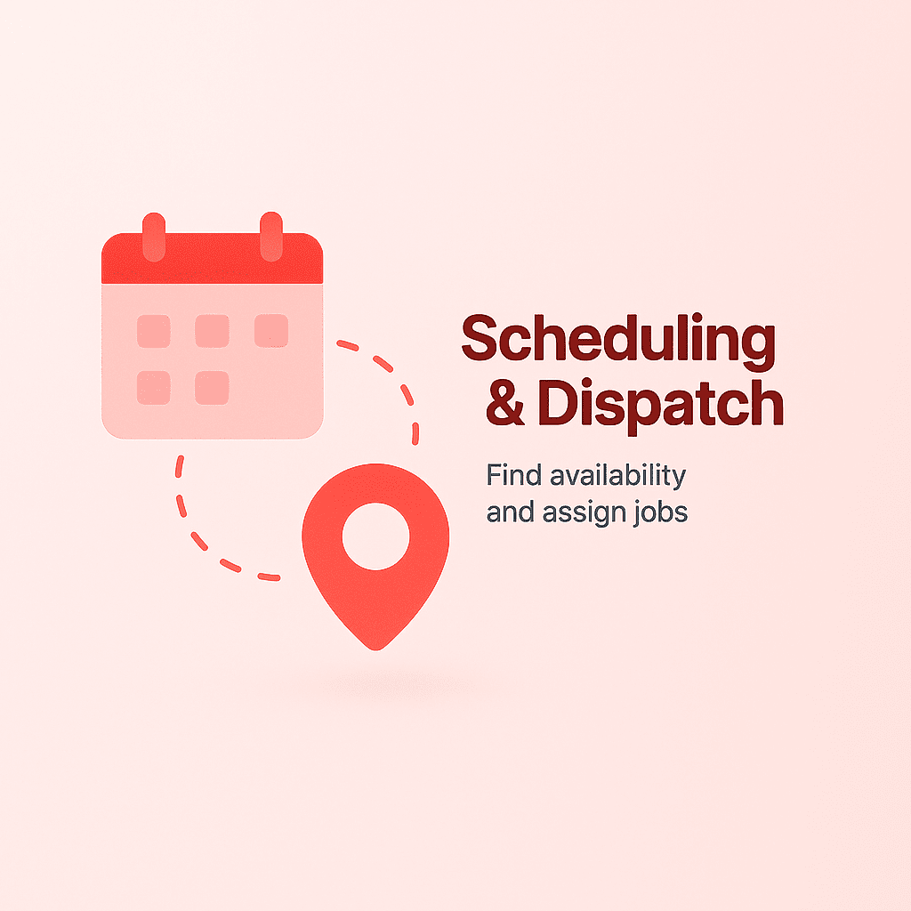 Scheduling and Dispatch Dashboard